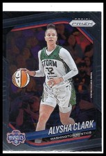 Alysha Clark 2025 Panini Prizm WNBA #129 Washington Mystics