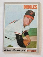 1970 Topps Hi 674 Dave Leonhard Baltimore Orioles Very Good Or Better Scanned 1970 Topps Hi 674 Dave Leonhard Baltimore Orioles Very Good Or Better Scanned