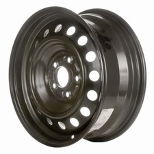 16x6.5 16 Hole Refurbished Steel Wheel Painted Black 560-65843