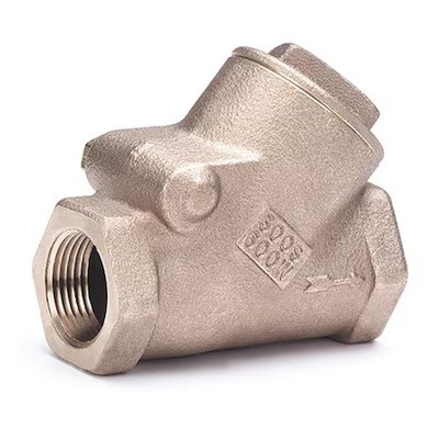 Milwaukee Valve 507 1 1'' Fnpt Bronze Swing Y Check Valve