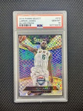 2014-15 Panini Select - LeBron James USA COURTSIDE Silver Prizm PSA 10 #212