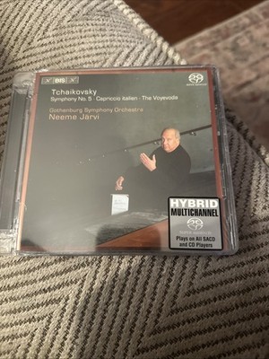 Cd-7. Pyotr Il'yich Tchaikovs Symphony No. 5/capriccio Italien (Jarv (CD) Sealed