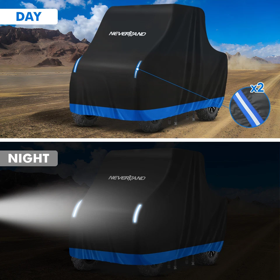 Cubierta Side by Side para vehículo utilitario UTV para Polaris Ranger Crew 570-4/570-6/1000 Foto 4 de 4