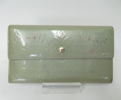 Auth LOUIS VUITTON Monogram Vernis Porte Tresor International Wallet F#53265