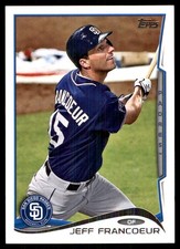 Jeff Francoeur 2014 Topps Update #US-167 Padres MLB READ FREE SHIP AutographDen