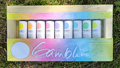 Gamblin Artist's Oil Colors Radiant Palette Oil Color Set, Multicolor