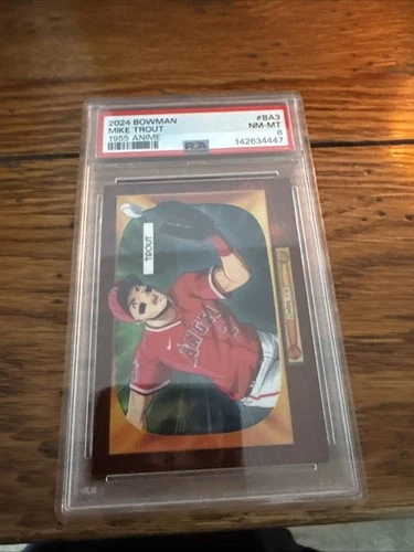 2024 Bowman - '55 Bowman Anime Mike Trout #BA-3