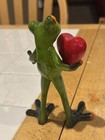 Frog Holding A Heart Figurine — photo 3