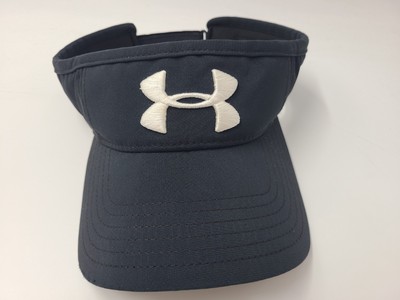 Under Armour Sun Golf Visor Adjustable Hat Cap Polyester Men Women Black White