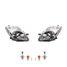 Scheinwerfer Set passend für Toyota Yaris XP9 12/08- + Leuchtmitt. links rechts