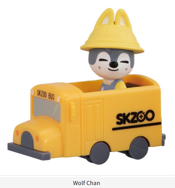 NEW*Stray Kids SKZOO School Bus Figure STAY JAPAN LIMITED OFFICIAL
