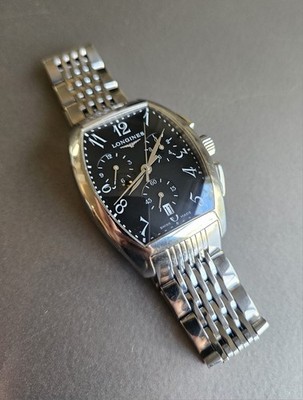 Longines Casino Royal Le Chiffre Evidenza. Quartz Chronograph on