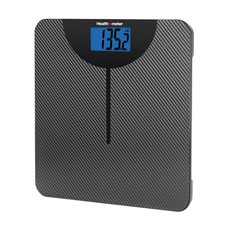 Digital LCD Carbon Fiber Body Weight Scale 400lb Capacity High Precision