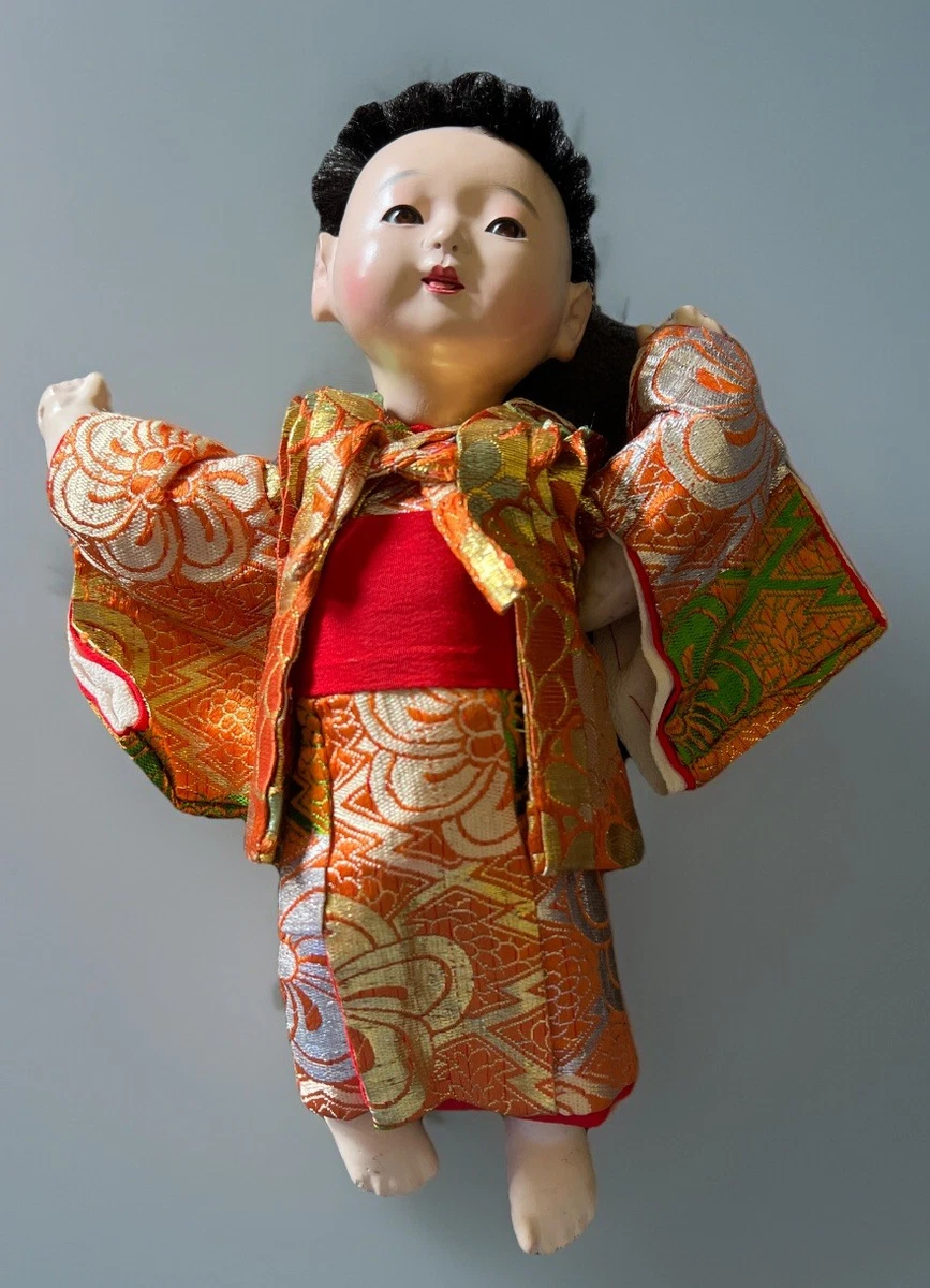 玻璃古董原创古董日本娃娃| eBay