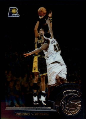 2002-03 Topps Chrome #45 Reggie Miller - BSK