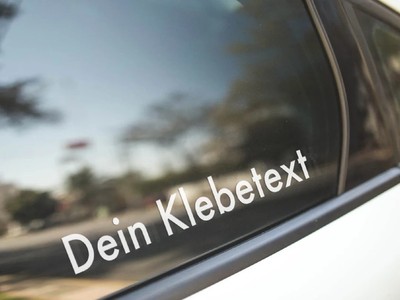 Autoaufkleber Vinyl Folie 