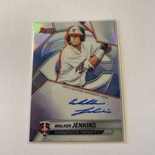 2025 Bowman's Best - Walker Jenkins Autograph #B25-WJ Refractor 