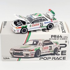 Pop Race Nissan Skyline GT-R R32 - 1:64, Castrol Oil (2025 Limited Edition)