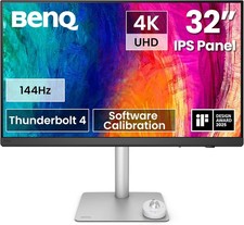BenQ PD3226G 32” 4K UHD (3840x2160) 144Hz Monitor for Designers, IPS, 95% P3