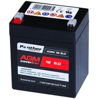 Panther Agm Akku 5Ah 12V Bleiakku Batterie RasenmäHer Notstrom Usv Apc 4Ah 4,5Ah