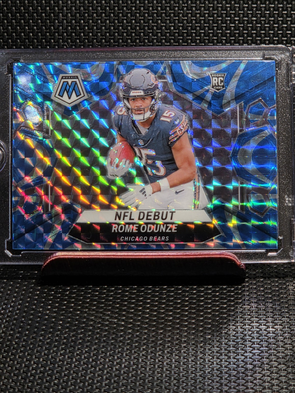 2024 Panini Mosaic - NFL Debut Rome Odunze #281 Genesis Mosaic Prizm (RC)