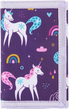 Kids Wallet for Girls Ages 4-12, Unicorn Girls Wallet, Toddler Wallets with Coin
