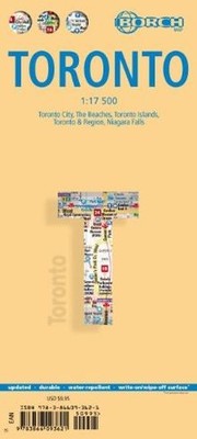 Toronto, Borch Map: Toronto City, The Beaches, Toronto I... | Buch | Zustand gut