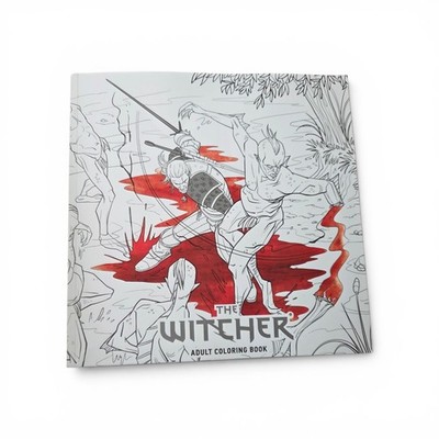 The Witcher Adult Coloring Book, CD Projekt Red, Excellent Book
