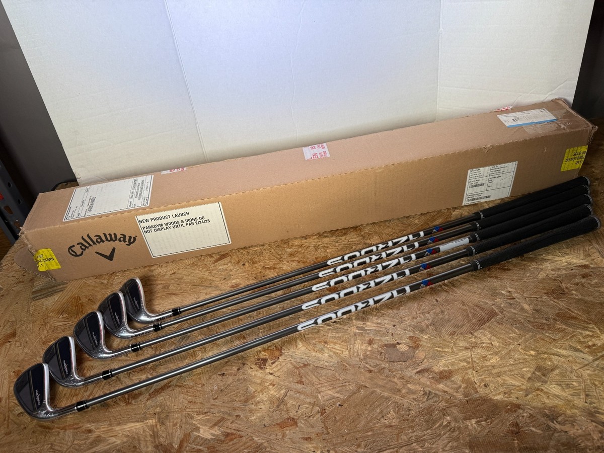 Callaway Paradym Iron Set 6-P (5 pieces) LEFT Hand Regular Steel 