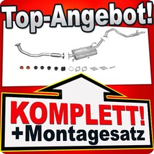 Auspuff für NISSAN PATROL (Y60 GR) 2.8 TD 4X4 SWB-Kurz 88-91 +Rohr Auspuffanlage