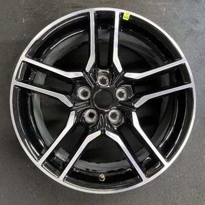 Ford Machined Black Mustang Factory Rim 18x8 2018-2023 OEM Wheel Alloy 10157