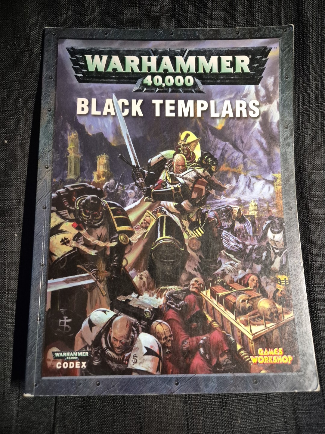 Warhammer 40k 4th Edition Black Templars Codex Space Marines WH40k GW OOP