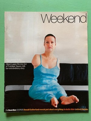 WEEKEND mag 03-September-2005 ALISON LAPPER Donald Sutherland Patrick McGrath UK