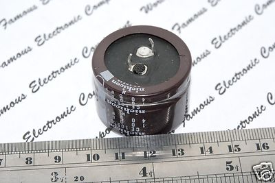 1pcs - NICHICON 100uF(100µF) 400V Radial Snap-In Capacitor - CE