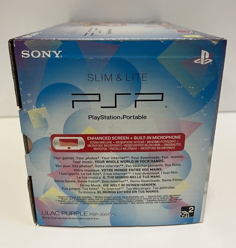 KONSOLE SONY PSP-3004 XZL LILA LILA + HANNA MONTANA NEU WERKSEITIG VERSIEGELT 2010 - Bild 4 von 13