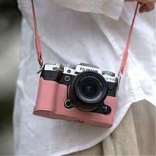 Genuine Real Leather Camera Bag Case Cover For Fuji Fujifilm XT5 XT30 X-T5 X-T30
