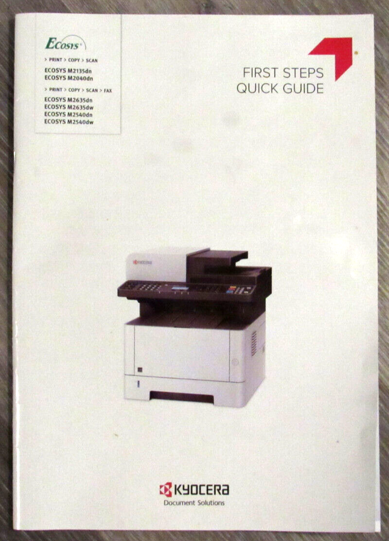 Kyocera ECOSYS M2040dn Print Quality Problems