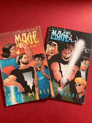Mage: The Hero Defined v2 & v3 Matt Wagner (1999) PB Graphic Novel Good Cond'