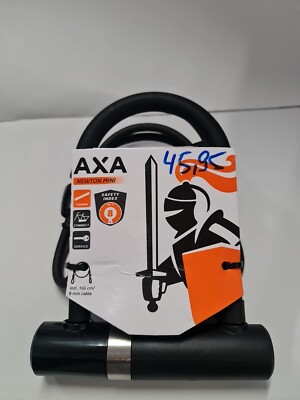 Bügelschloß Axa Newton Mini inkl Halter + 150cm Kabel /stärke 8mm/ + 2 Schlüssel