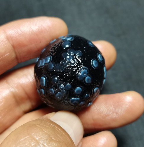 Rare 28.7 G Natural Gobi Agate Eyes Agate/stone Madagascar 22210
