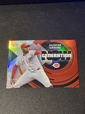 2022 Topps Chrome Update Generation Now HUNTER GREENE GNC-21 RC Reds