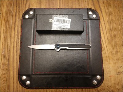 Eafengrow Folding Knife K3.3''D2 Blade G10 Handle Ball Bearing Pivot Open 2.6 OZ