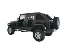 Copertura Soft Top Jeep Wrangler JK 4 porte nero