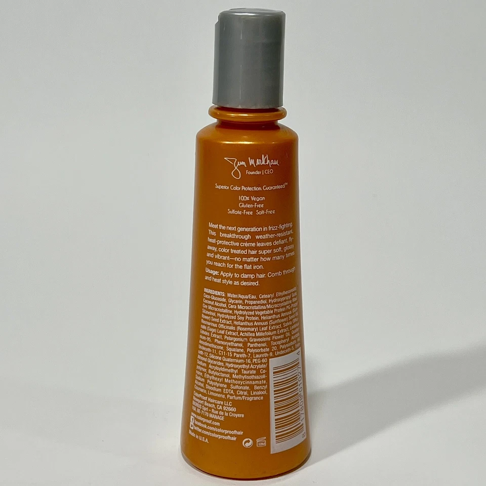 Crema para cabello ColorProof HeatProof anti-frizz secado por soplado 200 ml / 6,7 fl oz Foto 2 de 2