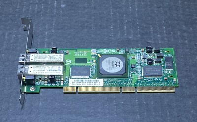 Controller QLOGIC QLA2342 Dual Port 2Gbps Fibre Channel PCI-X Per Dell – Usato Funzionante