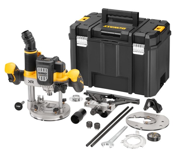 Dewalt DCW620NT 18V Akku-OberfräSe 1600W 8+12Mm-image