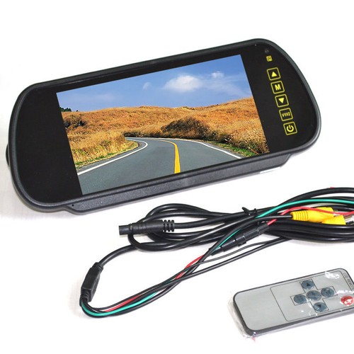 Rear View Reverse Backup Camera + 7 Inch Mirror Monitor For Dodge Ram Promaster - Picture 7 of 8
