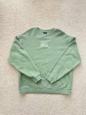 Kith Cyber Monday Crewneck FW22 Green House SIZE XL | eBay 