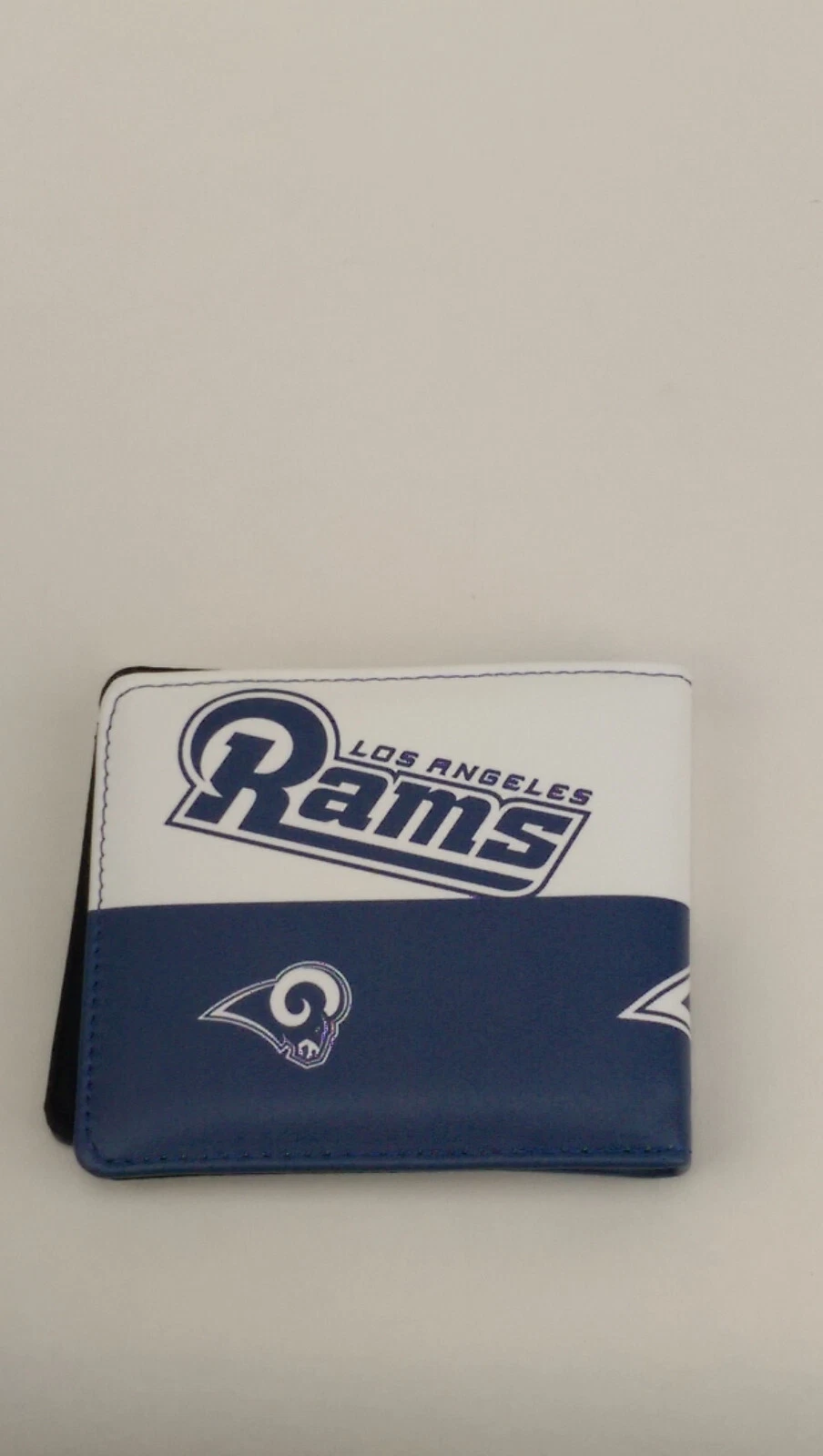 Los Angeles Rams Bifold Men's Wallet Vegan Leather