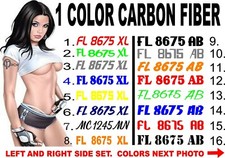 CARBON FIBER REGISTRATION BOAT WAVERUNNER JET...